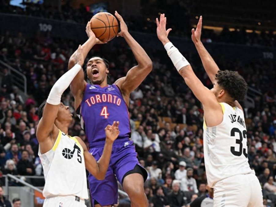 猛龙客场惜败爵士，失去榜首位置